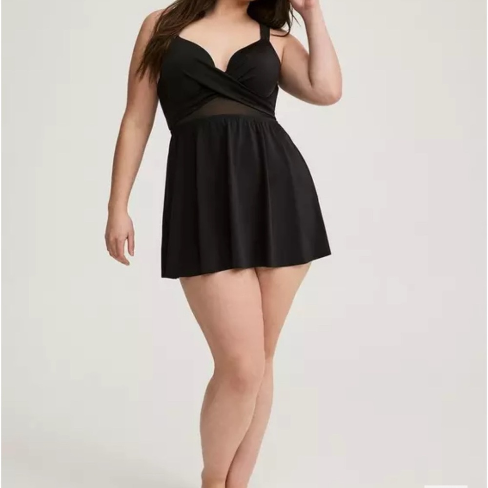 Elegant TORRID Black Women's swimsuit